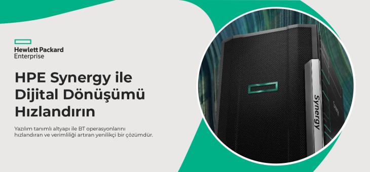 HPE Synergy ile Dijital Dönüşümünüzü Hızlandırın ve Kolaylaştırın
